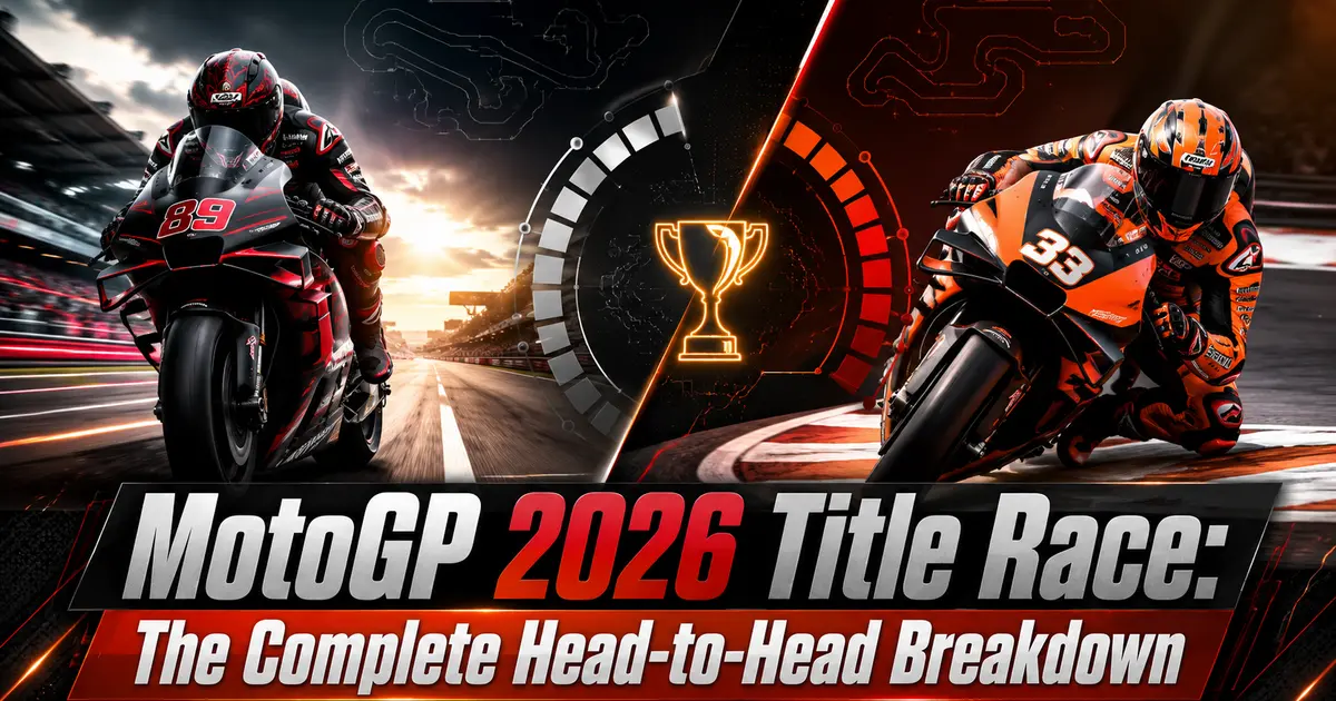 MotoGP 2026 Title Race: The Complete Head-to-Head Breakdown