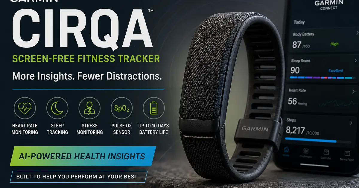 Garmin CIRQA: Features, AI Health Tracking & Everything You Need to Know (2026)