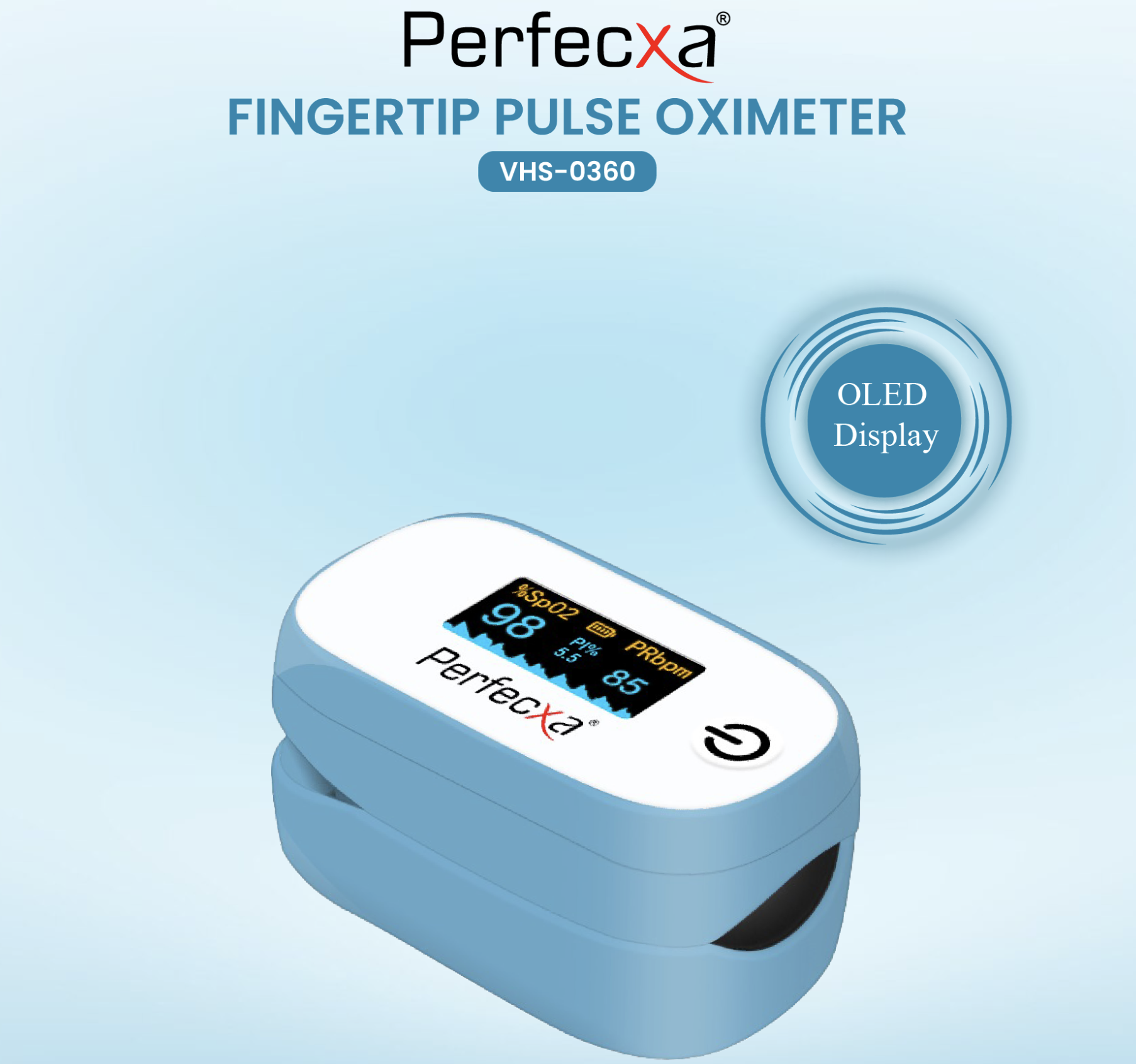 Fingertip Pulse Oximeter (VHS-0360)