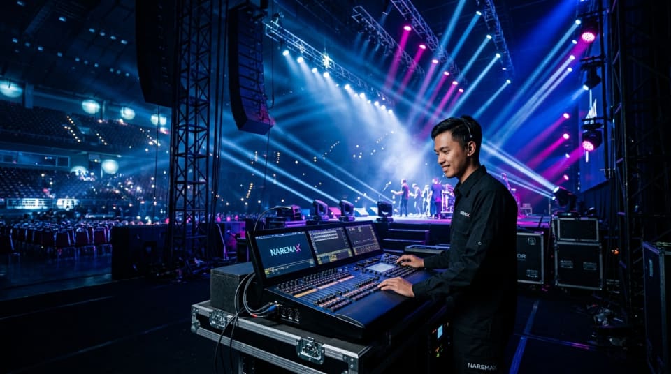 Terangi Panggung Spektakuler: Panduan Lengkap Sewa Lighting untuk Konser dan Festival Anda
