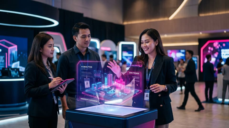 Mengintip Masa Depan: Tren Event Technology 2026 yang Revolusioner (AI, Hologram, & Immersive Experience)