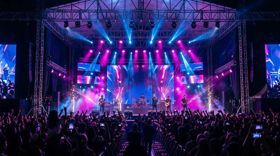 Panggung Memukau: Panduan Lengkap Sewa Lighting untuk Konser dan Festival Anda