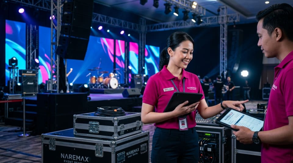 Rahasia Hemat Budget Sewa Peralatan Event Berkualitas Tinggi: Panduan Lengkap dari NAREMAX