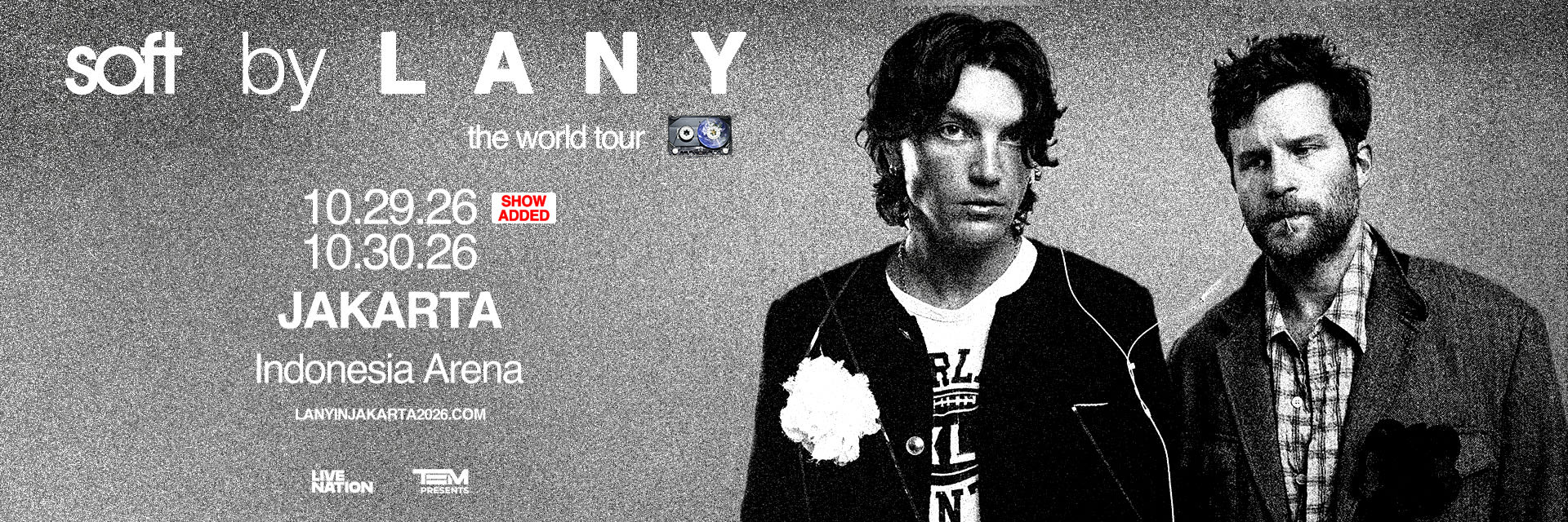 LANY: SOFT World Tour 2026 (Jakarta)