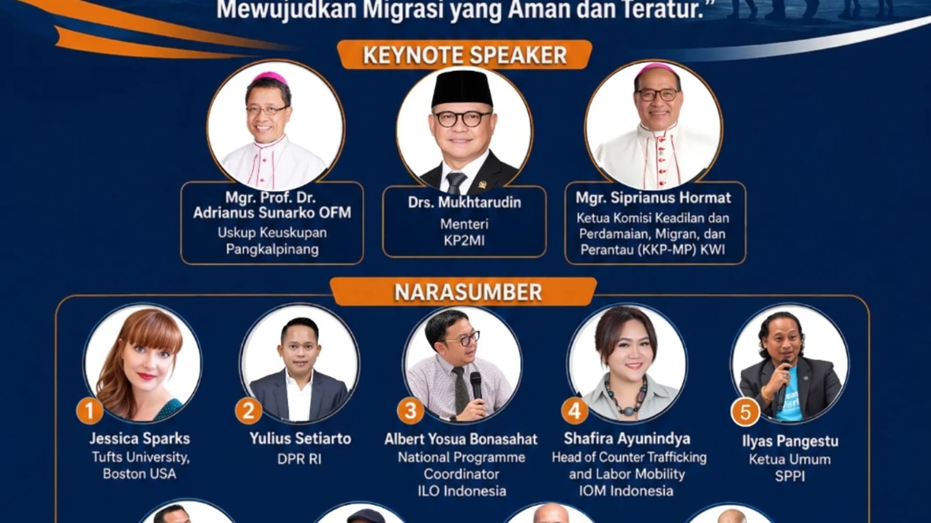 Seminar Internasional & Misa — Hari Migran & Pengungsi Sedunia ke-112 — hero