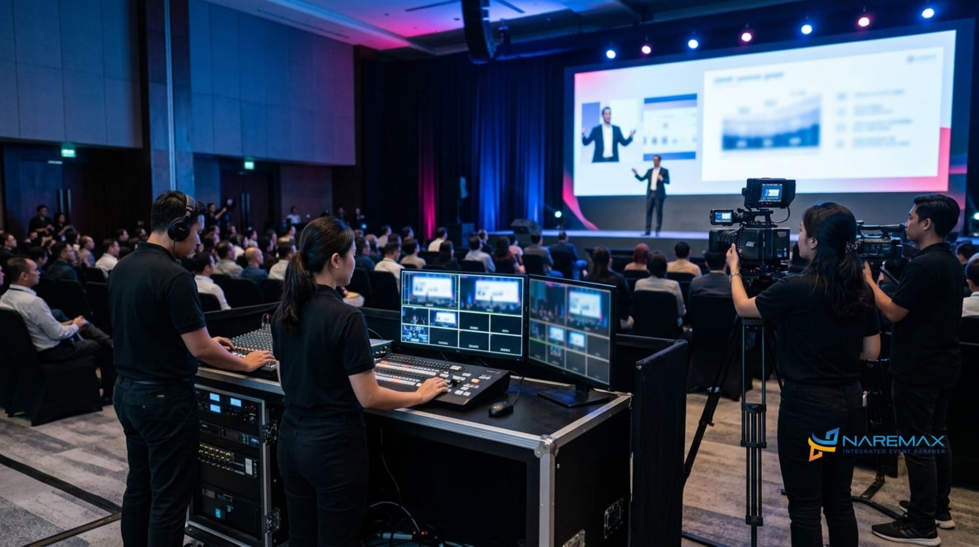 Jasa Live Streaming Multi-Camera untuk Corporate & Hybrid Event di Jakarta