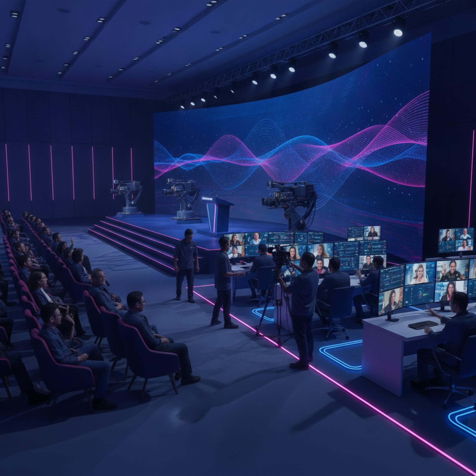 Setup Hybrid Event Indonesia: Audience Online + Offline Engagement Tinggi