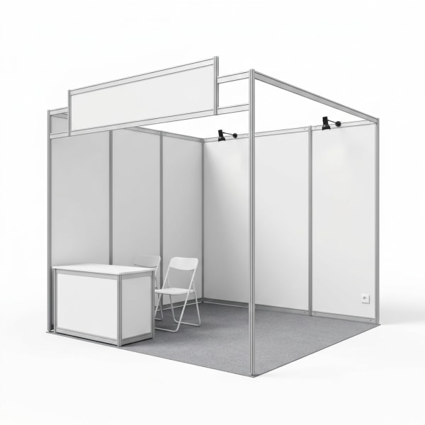Booth Pameran 3x3 Standar