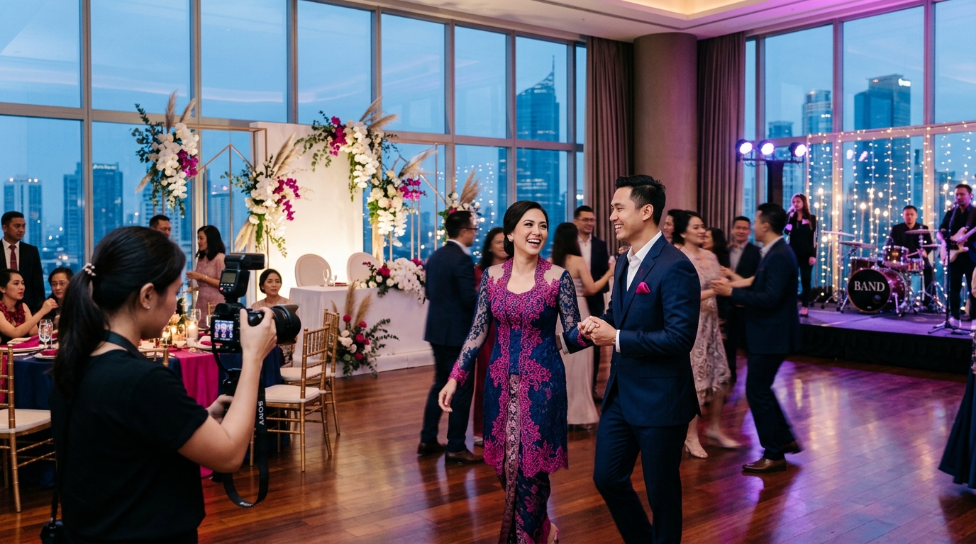 Tren Wedding Modern Jakarta 2026: Dekorasi, Musik, dan Fotografi Terbaru