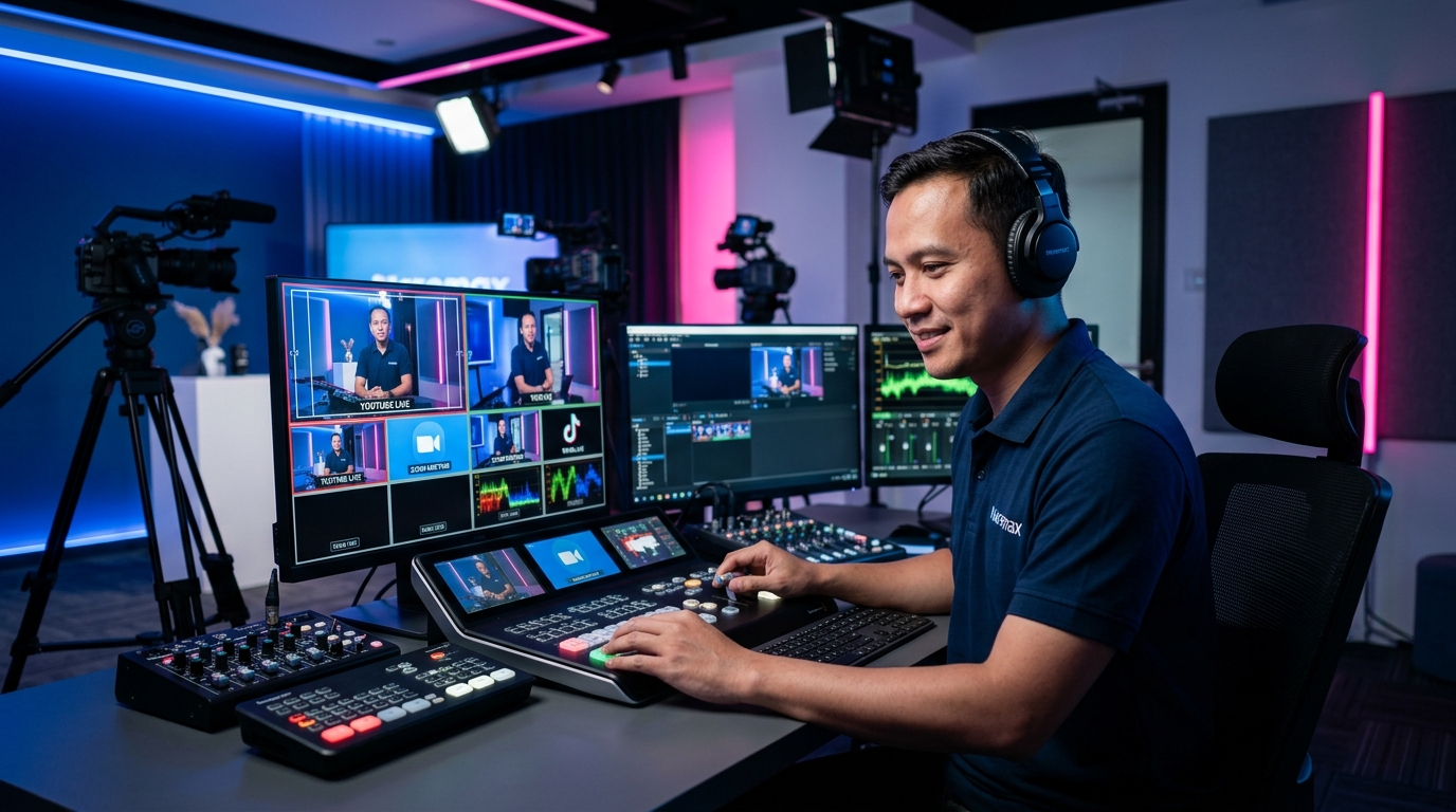 Prediksi Biaya Live Streaming Multi-Platform YouTube, Zoom, TikTok di 2026
