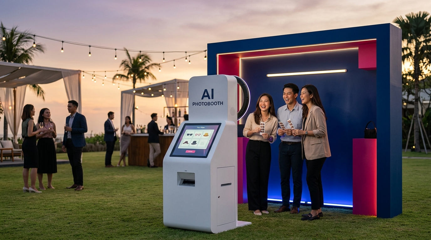 Maksimalkan Event Outdoor Anda di Musim Kemarau dengan AI Photobooth Canggih