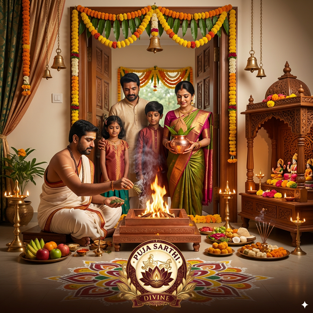 Grah Pravesh (गृह प्रवेश पूजा) view 1