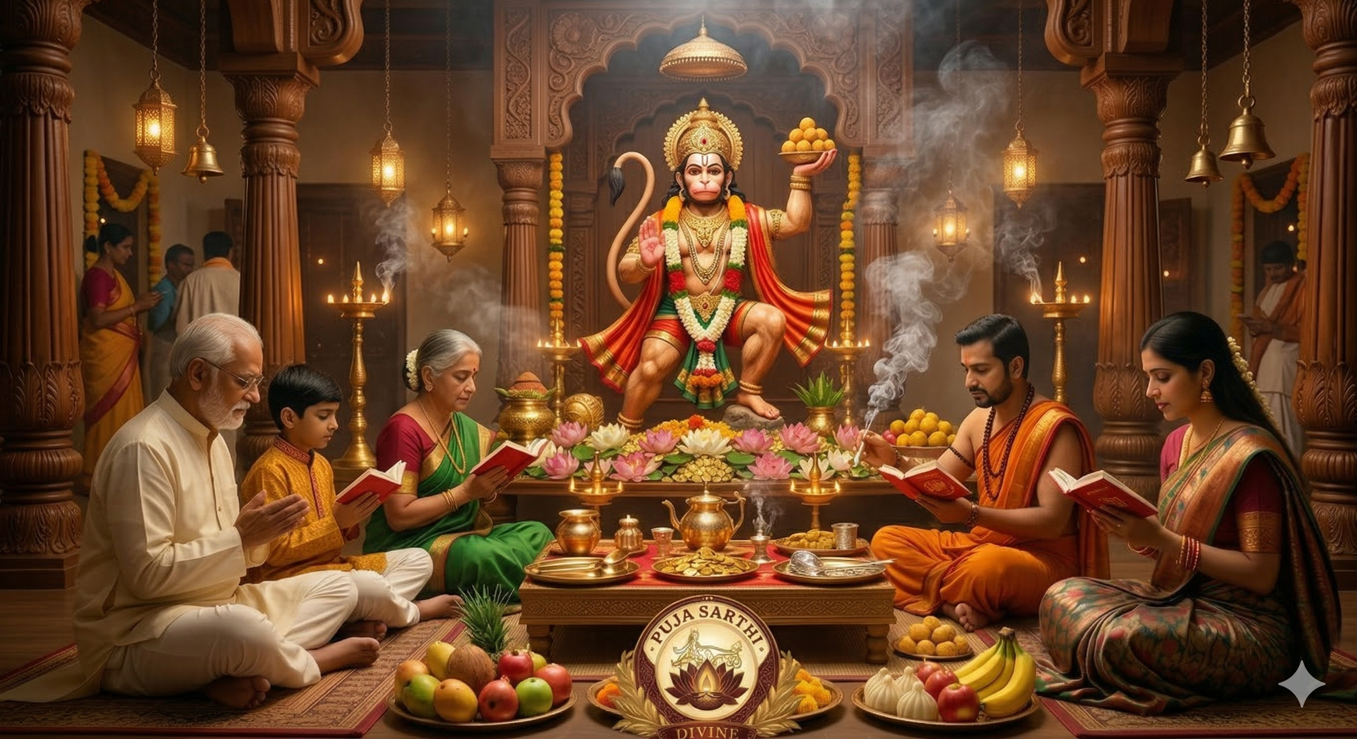 हनुमान चालीसा पाठ view 1