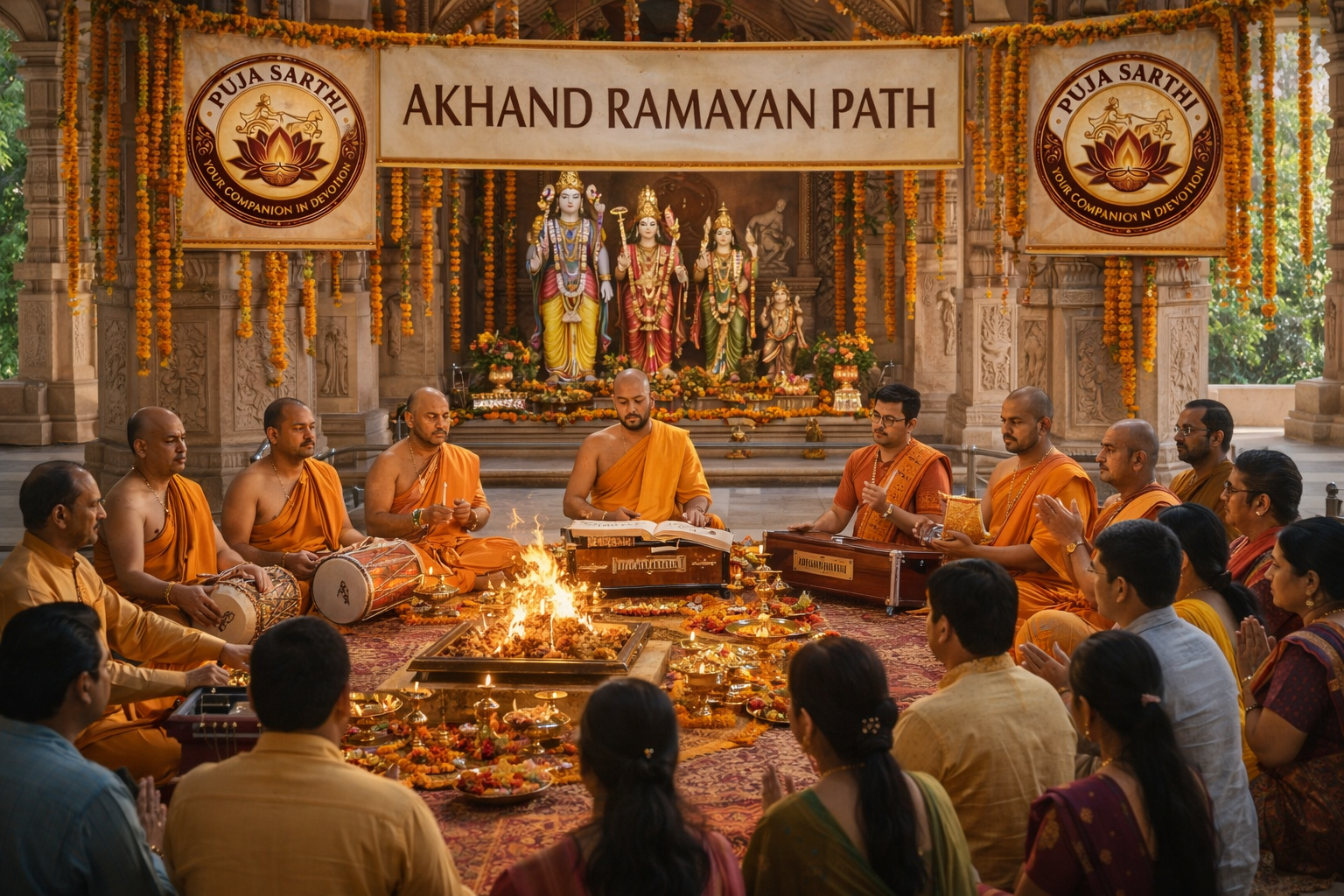 अखंड रामायण पाठ view 1