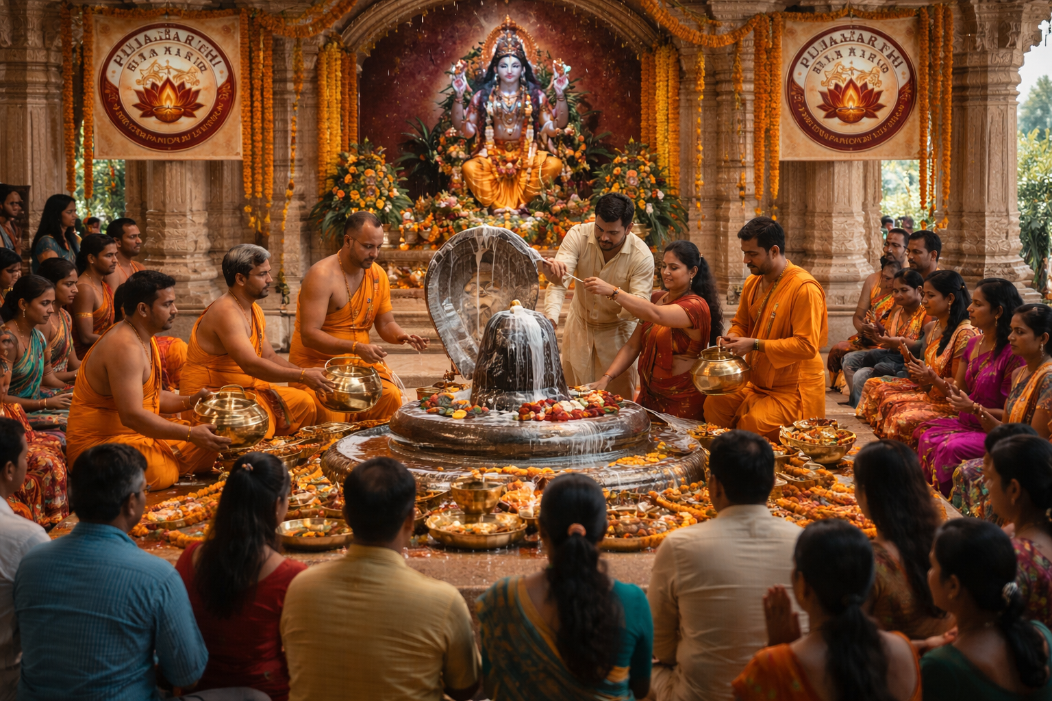 शिव रुद्राभिषेक पूजा view 1