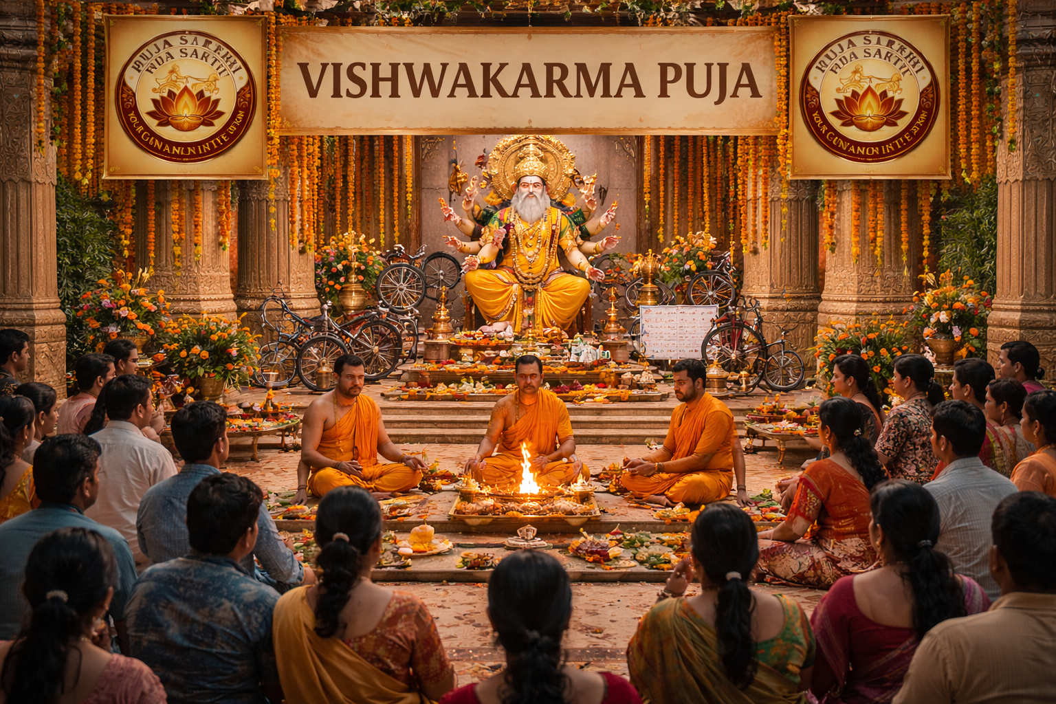भगवान विश्वकर्मा पूजा view 1