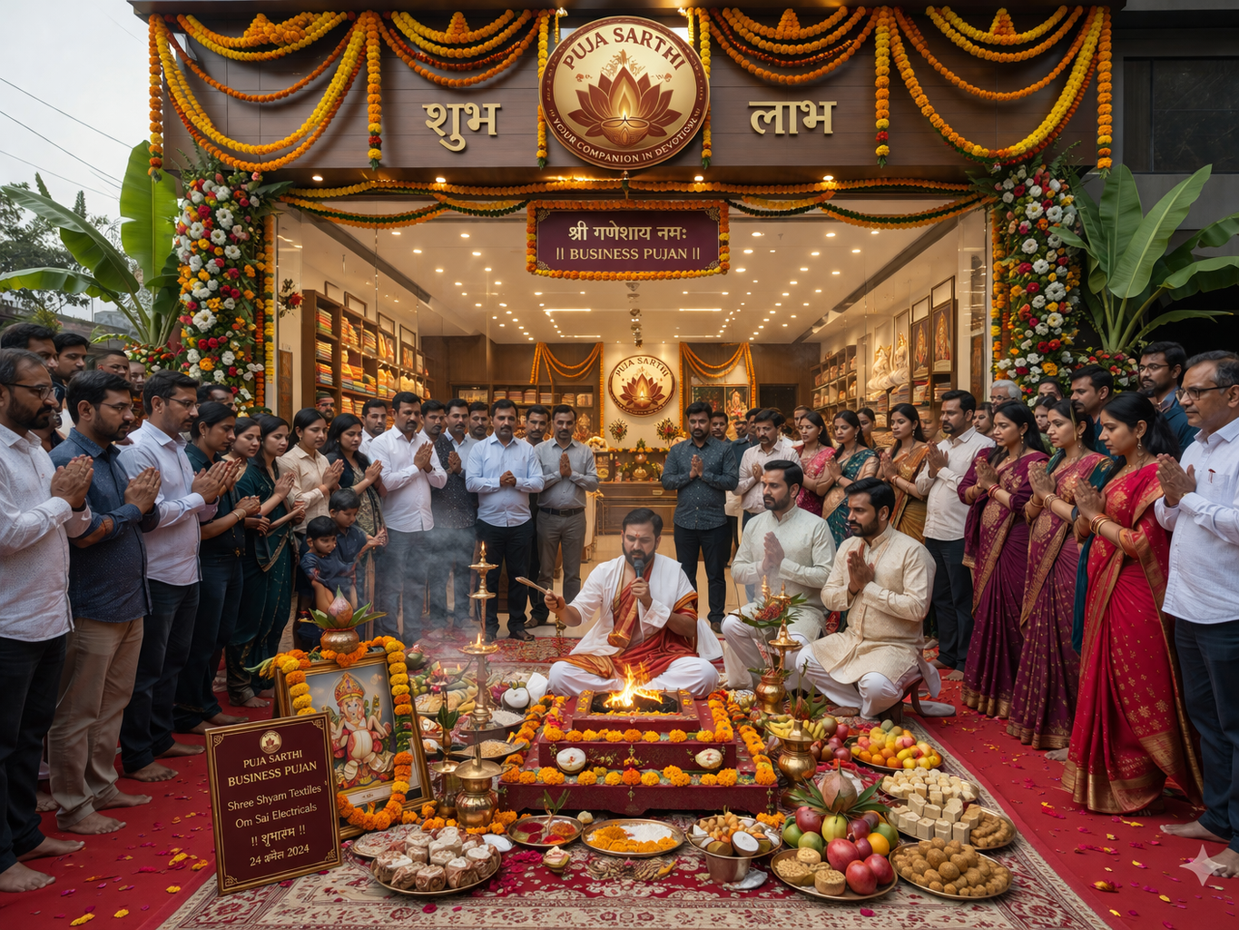 नए व्यापार का पूजन view 1