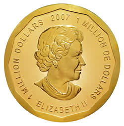 The world's largest gold bullion coin