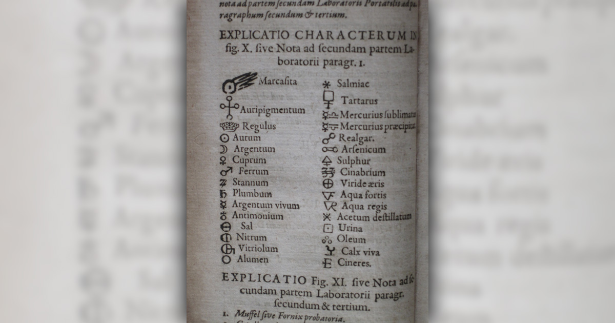 Common ingredients used in alchemy