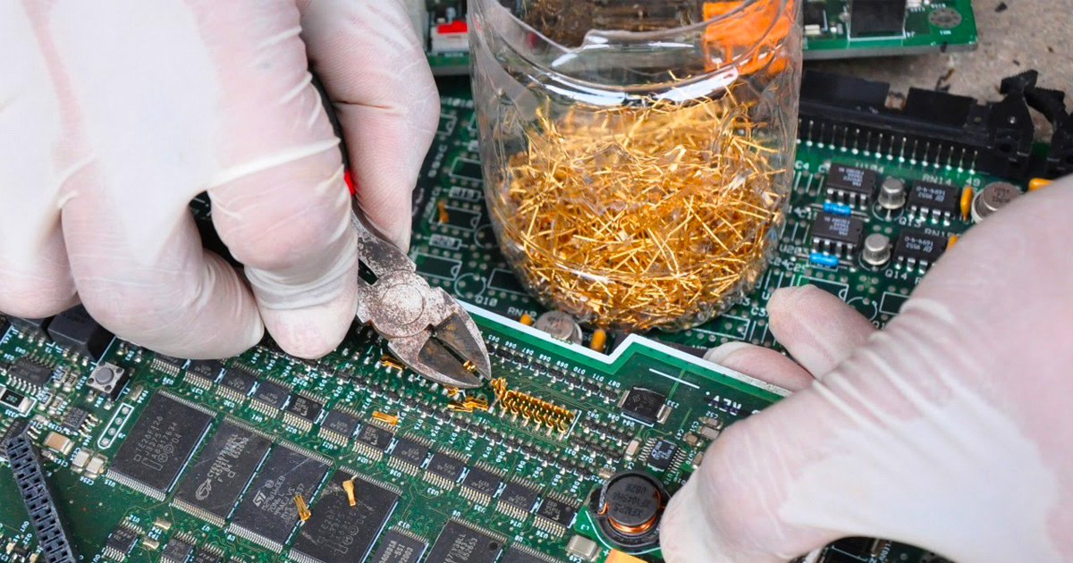 Gold recycling