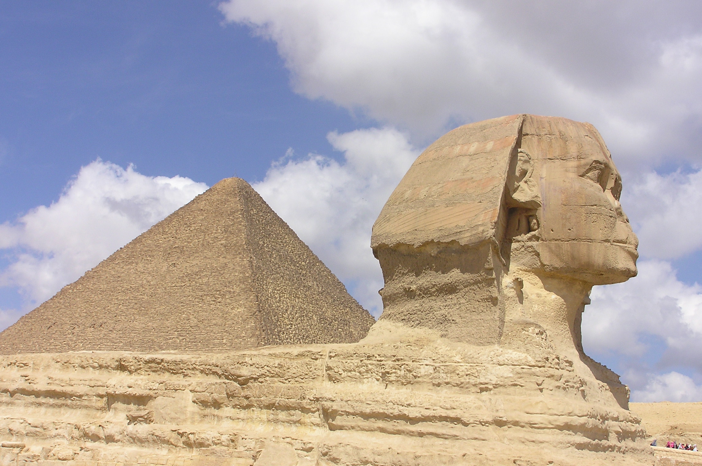 Sphinx and the Great Pyramid of Giza