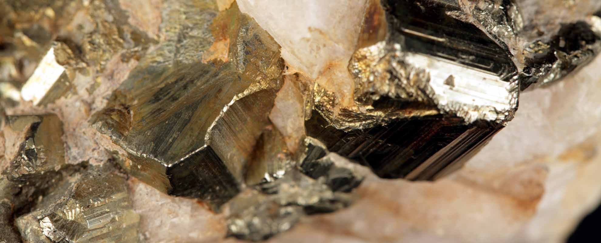 Pyrite or Fool's Gold Crystals