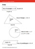 Mental Arithmetic Maths Facts: Area