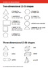 Mental Arithmetic Maths Facts: Two and Three-dimensional Shapes