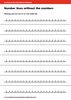 First Mental Arithmetic Maths Facts: Number Lines Without the Numbers