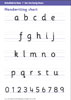 GSEY Handwriting chart
