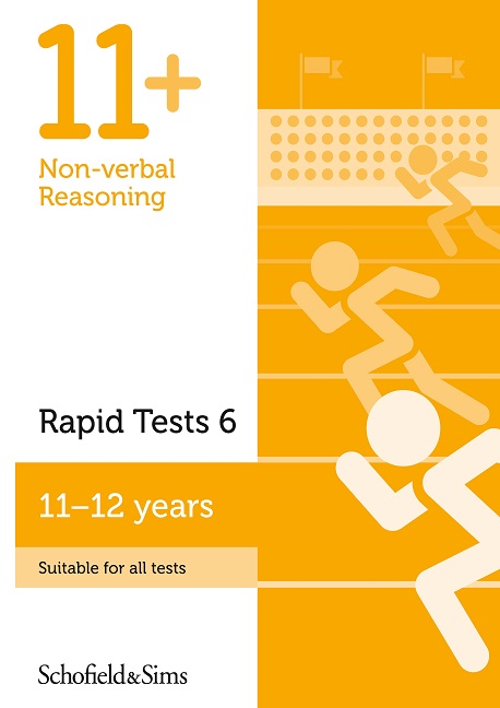 11+ Non-verbal Reasoning Rapid Tests Book 6 Image