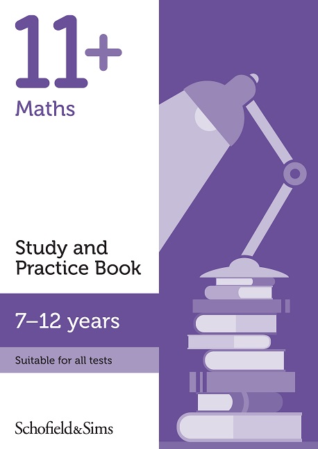 11+ Maths Study and Practice Book Image