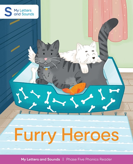 Furry Heroes: My Letters and Sounds Phase Five Phonics Reader Image