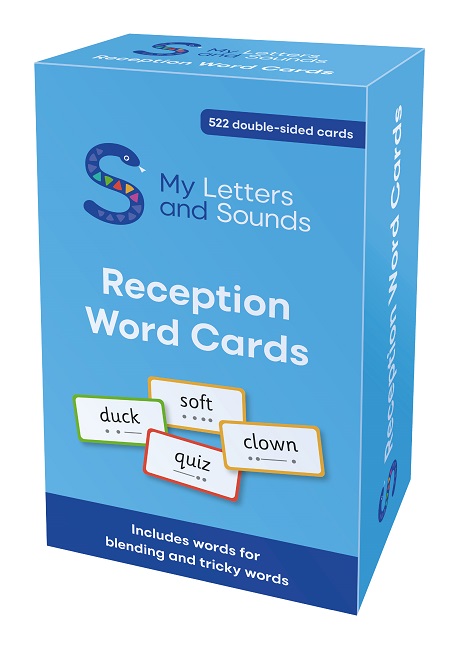 My Letters and Sounds Reception Word Cards Image