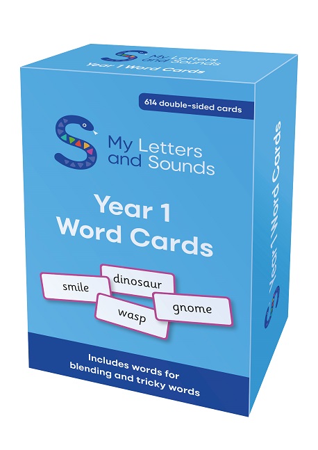 My Letters and Sounds Year 1 Word Cards Image