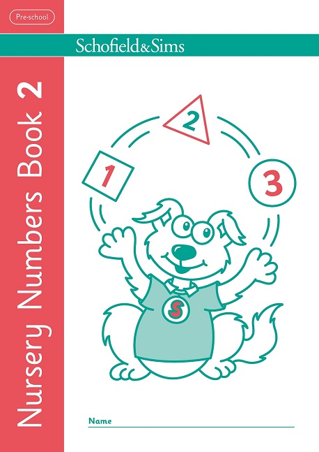 Nursery Numbers Book 2: Early Years, Ages 3+ Image