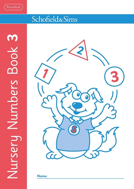Nursery Numbers Book 3: Early Years, Ages 3+ Image
