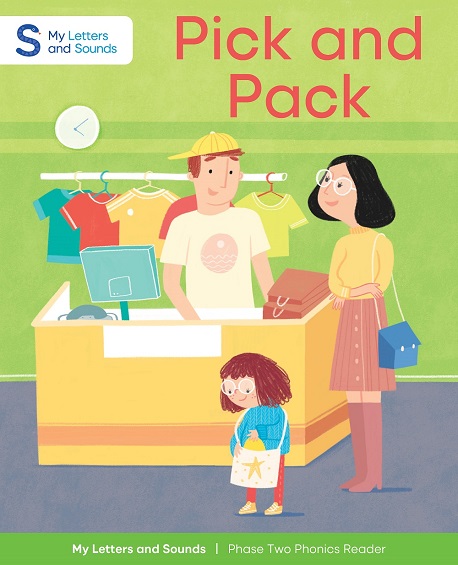 Pick and Pack: My Letters and Sounds Phase Two Phonics Reader Image
