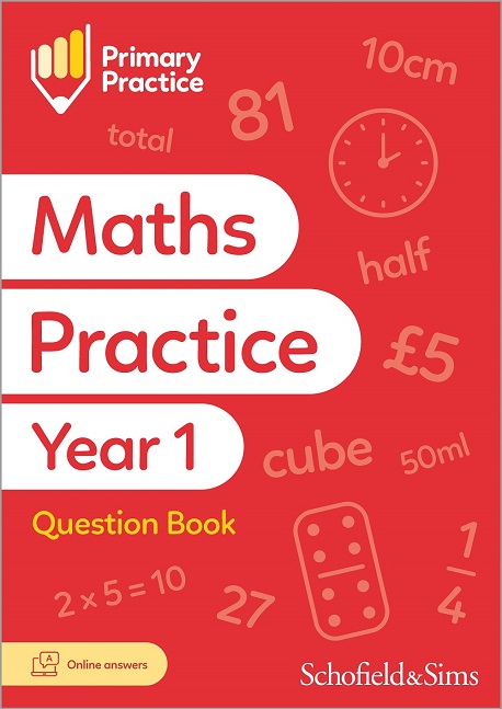 Primary Practice Maths Year 1 Question Book, Ages 5-6 Image