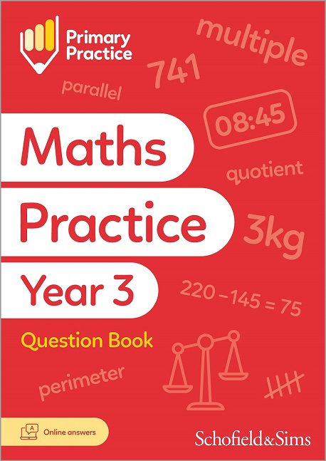 Primary Practice Maths Year 3 Question Book, Ages 7-8 Image