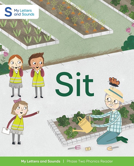 Sit: My Letters and Sounds Phase Two Phonics Reader Image