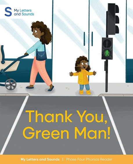 Thank you, Green Man!: My Letters and Sounds Phase Four Phonics Reader Image
