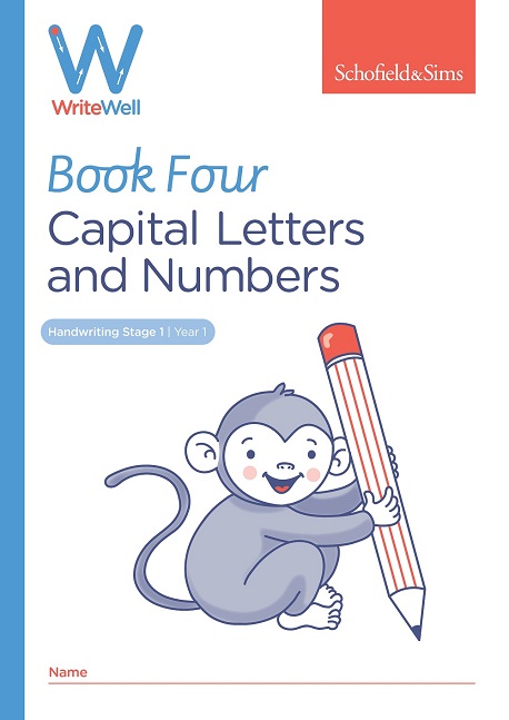 WriteWell 4: Capital Letters and Numbers Image