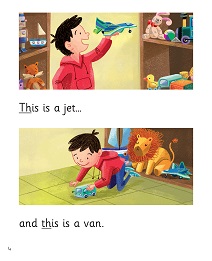 At the Shop: My Letters and Sounds Phase Three Phonics Reader Inner Page Image