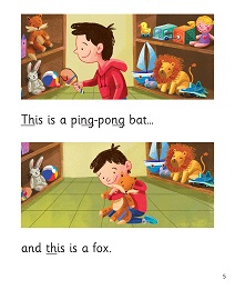 At the Shop: My Letters and Sounds Phase Three Phonics Reader Inner Page Image