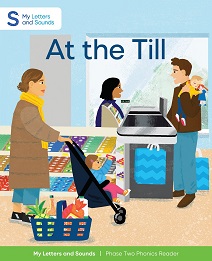 At the Till: My Letters and Sounds Phase Two Phonics Reader Cover Image