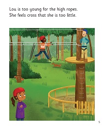 Cousins in the Countryside: My Letters and Sounds Phase Five Phonics Reader Inner Page Image