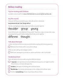 Cousins in the Countryside: My Letters and Sounds Phase Five Phonics Reader Notes & Guidance Image