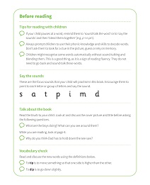 Dad: My Letters and Sounds Phase Two Phonics Reader Notes & Guidance Image