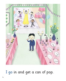 Go Get Nan: My Letters and Sounds Phase Two Phonics Reader Inner Page Image